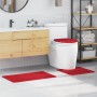 Set de 3 Alfombrillas de Baño  Rojo Polipropileno Antideslizante | Foro24.es | Tu tienda online para hogar, jardín y más Foro24.es