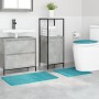 Set de 3 piezas de alfombrillas de baño Turquesa de polipropileno antideslizantes | Foro24.es | Tu tienda online para hogar, jardín y más Foro24.es