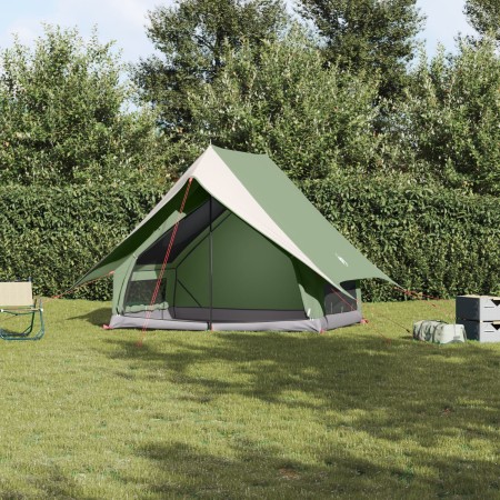Tienda de Camping A-Frame 3-Personas Verde Impermeable | Foro24.es | Tu tienda online para hogar, jardín y más Foro24.es