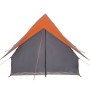 Tienda de Camping en A para 3 Personas Gris y Naranja Impermeable by , tents - Ref: Foro24-4100675, Price: 91,27 €, Discount: %