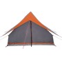 Tienda de Camping A-Frame para 5 Personas Gris y Naranja Impermeable by , tents - Ref: Foro24-4100678, Price: 108,04 €, Disco...