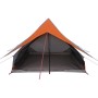 Tienda de Camping A-Frame para 5 Personas Gris y Naranja Impermeable by , tents - Ref: Foro24-4100678, Price: 108,04 €, Disco...