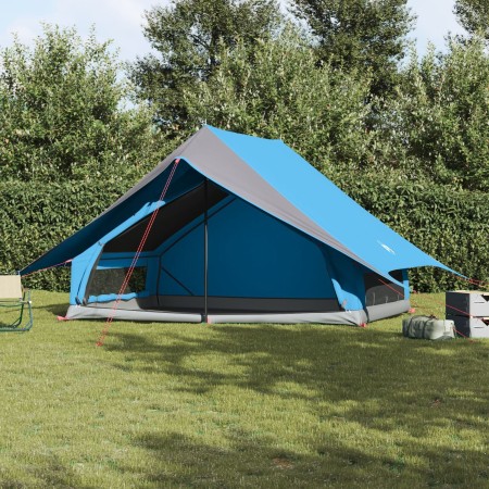 Tienda Familiar Tipo A para 7 Personas Azul Impermeable | Foro24.es | Tu tienda online para hogar, jardín y más Foro24.es