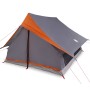 Tienda Familiar A-Frame para 7 Personas Gris y Naranja Impermeable by , tents - Ref: Foro24-4100681, Price: 133,12 €, Discoun...