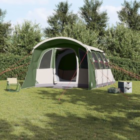 Carpa Familiar con Ventanas y Túnel Verde para 8