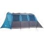 Carpa Familiar  con Ventanas Túnel Azul para 8 Personas Impermeable | Foro24.es | Tu tienda online para hogar, jardín y más Foro24.es