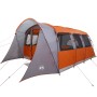 Carpa Familiar  con Ventanas Túnel Gris y Naranja para 8 Personas Impermeable | Foro24.es | Tu tienda online para hogar, jardín y más Foro24.es