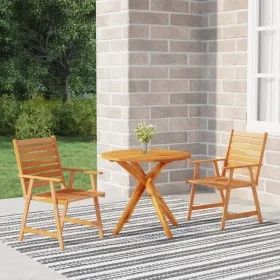 Garden dining set 3 pieces solid acacia wood by vidaXL, Garden sets - Ref: Foro24-3087128, Price: 280,89 €, Discount: %