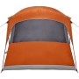 Tienda Familiar con Ventanas, Domo Gris y Naranja para 10 Personas, Impermeable | Foro24.es | Tu tienda online para hogar, jardín y más Foro24.es