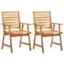 Juego de comedor de jardín 3 piezas madera maciza de acacia de vidaXL, Conjuntos de jardín - Ref: Foro24-3087128, Precio: 282...