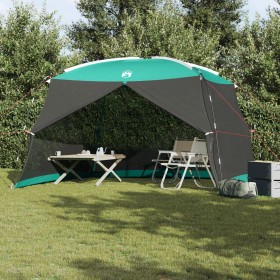 Red de Mosquitos para Camping con Puerta Verde
