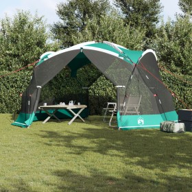 VidaXL Mosquitera de Camping con Puertas Verde
