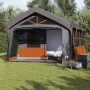 Carpa de Camping con Ventanas Gris y Naranja para 10 Personas Impermeable von , Zelte - Ref: Foro24-4100699, Preis: 408,10 €,...