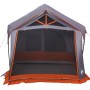 Carpa de Camping con Ventanas Gris y Naranja para 10 Personas Impermeable von , Zelte - Ref: Foro24-4100699, Preis: 408,10 €,...