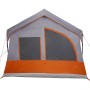 Carpa de Camping con Ventanas Gris y Naranja para 10 Personas Impermeable von , Zelte - Ref: Foro24-4100699, Preis: 408,10 €,...