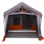 Carpa de Camping con Ventanas Gris y Naranja para 10 Personas Impermeable von , Zelte - Ref: Foro24-4100699, Preis: 408,10 €,...