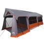 Carpa de Camping con Ventanas Gris y Naranja para 10 Personas Impermeable von , Zelte - Ref: Foro24-4100699, Preis: 408,10 €,...