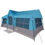 Tienda de Camping con Ventanas Azul 12 Personas Impermeable de , Tiendas de campaña - Ref: Foro24-4100701, Precio: 406,75 €, ...