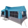 Tienda de Camping con Ventanas Azul 12 Personas Impermeable de , Tiendas de campaña - Ref: Foro24-4100701, Precio: 406,75 €, ...
