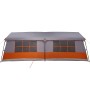 Tienda de Camping con Ventanas Gris y Naranja para 12 Personas Impermeable by , tents - Ref: Foro24-4100702, Price: 456,25 €,...