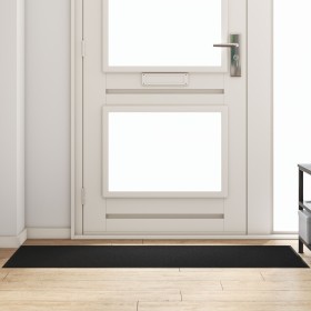 Felpudo Rectangular Negro 60x180 cm