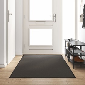 Felpudo rectangular de antracita 120x300 cm