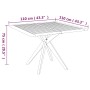Garten-Essgruppe 5-teilig aus massivem Akazienholz von vidaXL, Gartensets - Ref: Foro24-3087139, Preis: 473,79 €, Rabatt: %