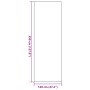 Felpudo Rectangular Marrón 120x350 cm de | Foro24.es | Tu tienda online para hogar, jardín y más Foro24.es