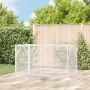 Aviario para Pájaros Antracita 102x208x108 cm Acero by , Feet and bird cages - Ref: Foro24-4100925, Price: 137,24 €, Discount: %