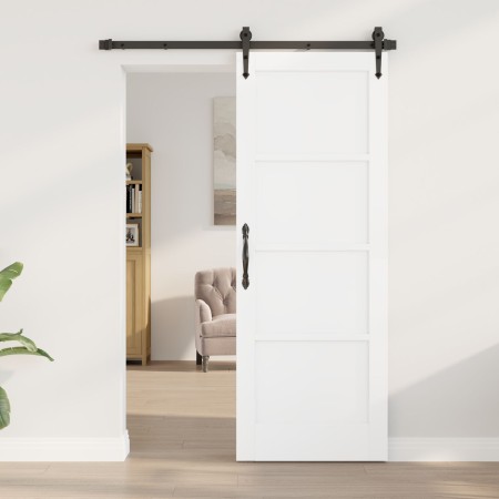 Puerta Interior 'ORKDAL'Blanca 73.5x198.5x4 cm de Madera Sólida de Pino by , Doors for the home - Ref: Foro24-4102656, Price:...