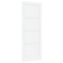 Puerta Interior 'ORKDAL'Blanca 78x202x4 cm de Madera Sólida de Pino by , Doors for the home - Ref: Foro24-4102660, Price: 157...