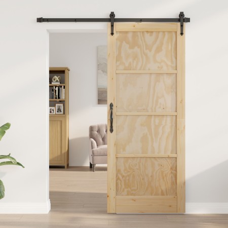 Puerta Interior "ORKDAL" 83x202x4 cm de Madera Sólida de Pino | Foro24.es | Tu tienda online para hogar, jardín y más Foro24.es