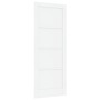 Puerta Interior "ORKDAL" Blanca 83x211x4 cm de Madera Maciza de Pino | Foro24.es | Tu tienda online para hogar, jardín y más Foro24.es