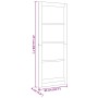 Puerta Interior "ORKDAL" Blanca 83x211x4 cm de Madera Maciza de Pino | Foro24.es | Tu tienda online para hogar, jardín y más Foro24.es