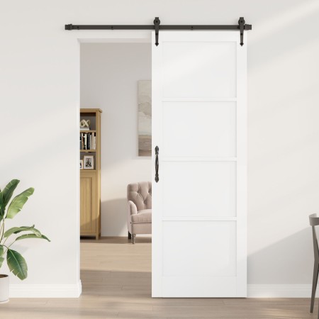 Puerta Interior "ORKDAL" Blanca 83x232x4 cm de Madera Sólida | Foro24.es | Tu tienda online para hogar, jardín y más Foro24.es