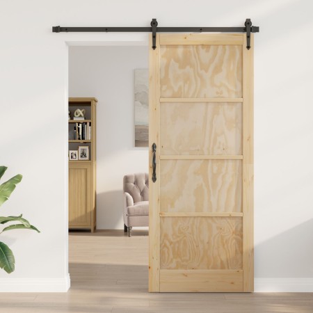 Puerta interior 'ORKDAL'86x211x4 cm de madera maciza de pino | Foro24.es | Tu tienda online para hogar, jardín y más Foro24.es
