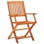 Folding garden chairs 8 pcs solid eucalyptus wood by vidaXL, Garden chairs - Ref: Foro24-3087148, Price: 331,35 €, Discount: %