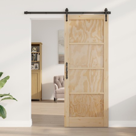 Puerta Interior "ORKDAL" 93x211x4 cm de Madera Maciza de Pino | Foro24.es | Tu tienda online para hogar, jardín y más Foro24.es