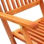 Folding garden chairs 8 pcs solid eucalyptus wood by vidaXL, Garden chairs - Ref: Foro24-3087148, Price: 331,35 €, Discount: %