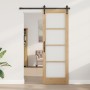 Puerta Interior con Cristal "ORKDAL" 73,5x211x4 cm Madera Maciza de Pino | Foro24.es | Tu tienda online para hogar, jardín y más Foro24.es