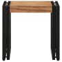 Mesa de Café  40x50x38 cm de Madera Maciza de Acacia | Foro24.es | Tu tienda online para hogar, jardín y más Foro24.es