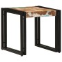 Mesa de café multicolor 40x50x38 cm de madera maciza recuperada | Foro24.es | Tu tienda online para hogar, jardín y más Foro24.es