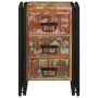Mesita de Noche Multicolor  40x35x50 cm de Madera Recuperada | Foro24.es | Tu tienda online para hogar, jardín y más Foro24.es