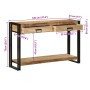 Mesa Consola 120x33x75 cm Madera Maciza de Mango by , Side tables - Ref: Foro24-4102733, Price: 231,01 €, Discount: %