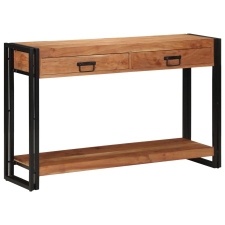 Mesa Consola 120x33x75 cm Madera Sólida de Acacia by , Side tables - Ref: Foro24-4102734, Price: 233,38 €, Discount: %