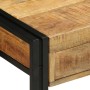 mesa consola 90x33x75 cm de madera maciza rugosa de mango by , Side tables - Ref: Foro24-4102736, Price: 196,44 €, Discount: %