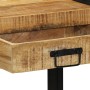 mesa consola 90x33x75 cm de madera maciza rugosa de mango by , Side tables - Ref: Foro24-4102736, Price: 196,44 €, Discount: %