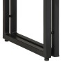 Mesas Auxiliares  Negras 120x33x75 cm de Madera Maciza de Acacia y Metal | Foro24.es | Tu tienda online para hogar, jardín y más Foro24.es