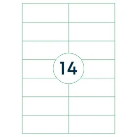 rillprint Selbstklebeetiketten 105x42,4 mm 500 Blatt weiß von rillprint, Adressetiketten - Ref: Foro24-441027, Preis: 51,96 €...