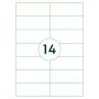 rillprint Selbstklebeetiketten 105x42,4 mm 500 Blatt weiß von rillprint, Adressetiketten - Ref: Foro24-441027, Preis: 51,96 €...